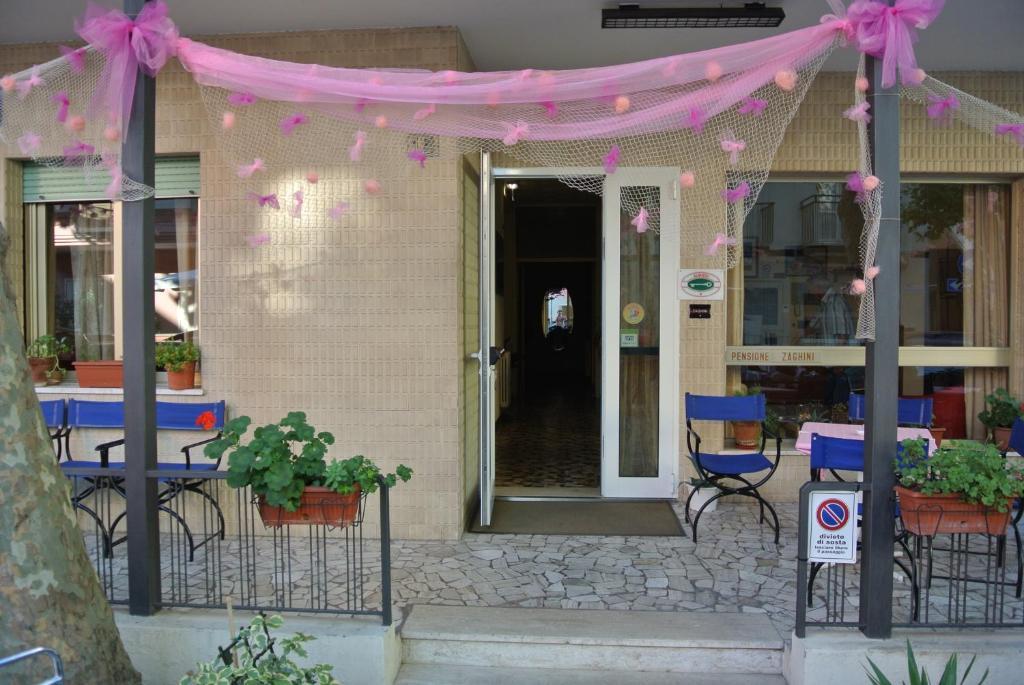 Hotel Zaghini Rimini Buitenkant foto