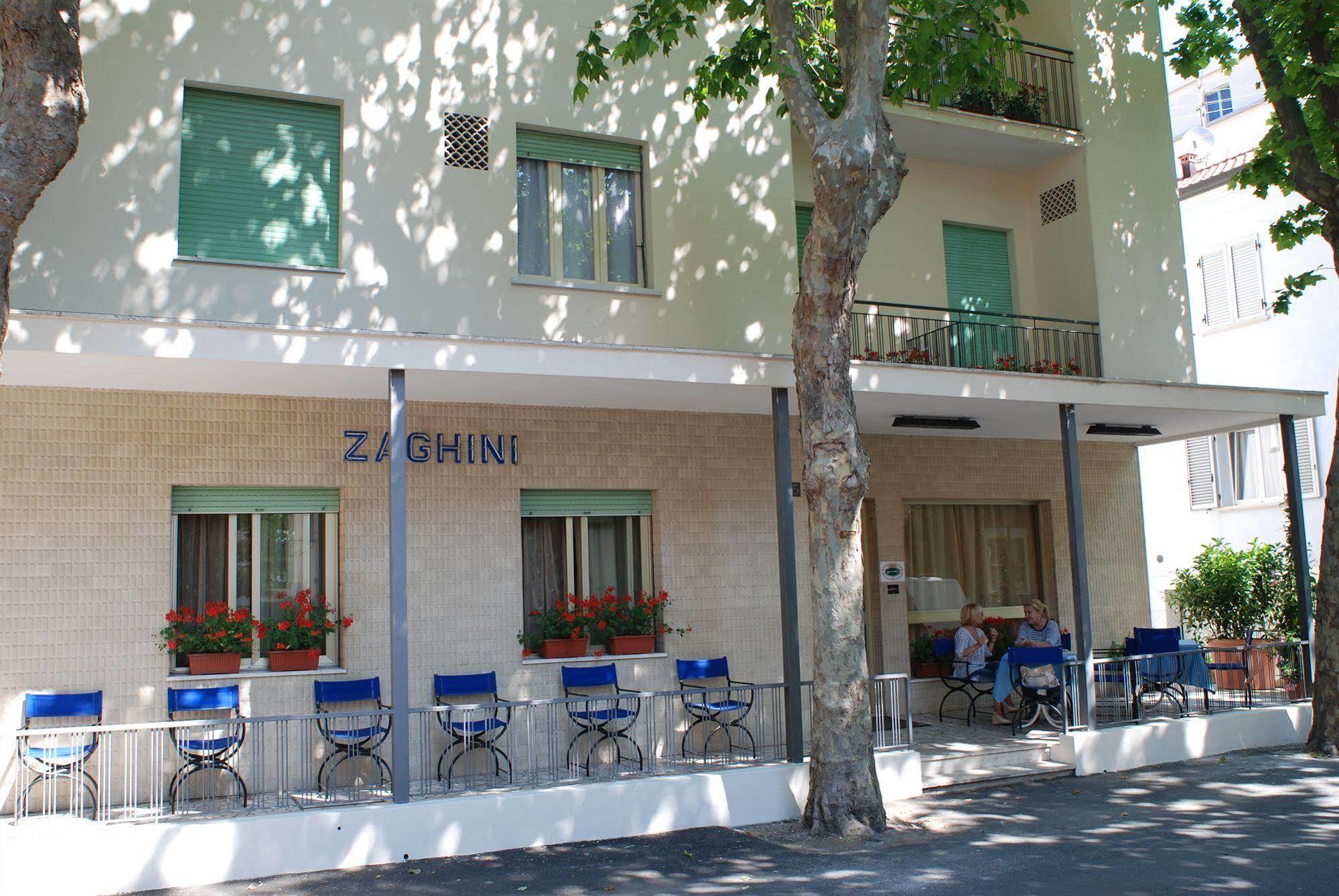 Hotel Zaghini Rimini Buitenkant foto